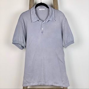 Men’s James Perse short sleeve polo - Size 3 (L)